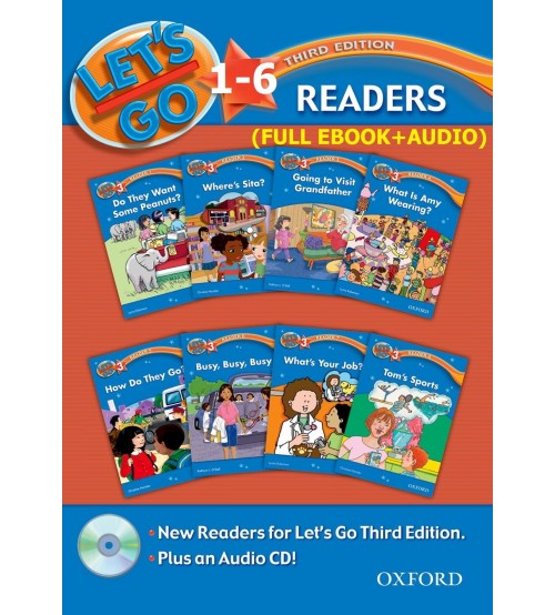 Let’s Go Reader level 1, 2, 3, 4, 5, 6 (56 ebooks  audio) - IDT.EDU.VN