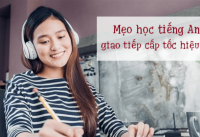 Mẹo học tiếng Anh giao tiếp tại nhà