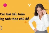 Các bài tiểu luận tiếng Anh theo chủ đề